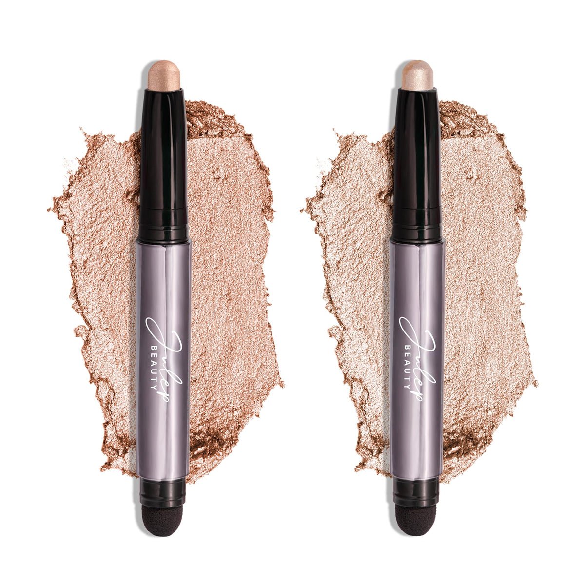 Julep front packaging showing the dual-ended waterproof eyeshadow duo and its benefits