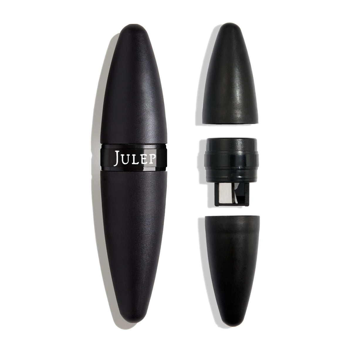 Julep front view of compact sharpener for neat tips