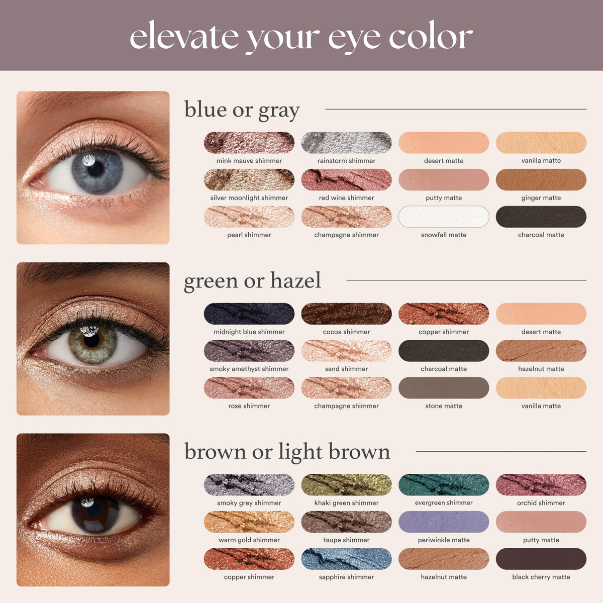 Julep ingredients visual with Vitamin C and E to suggest nourishment