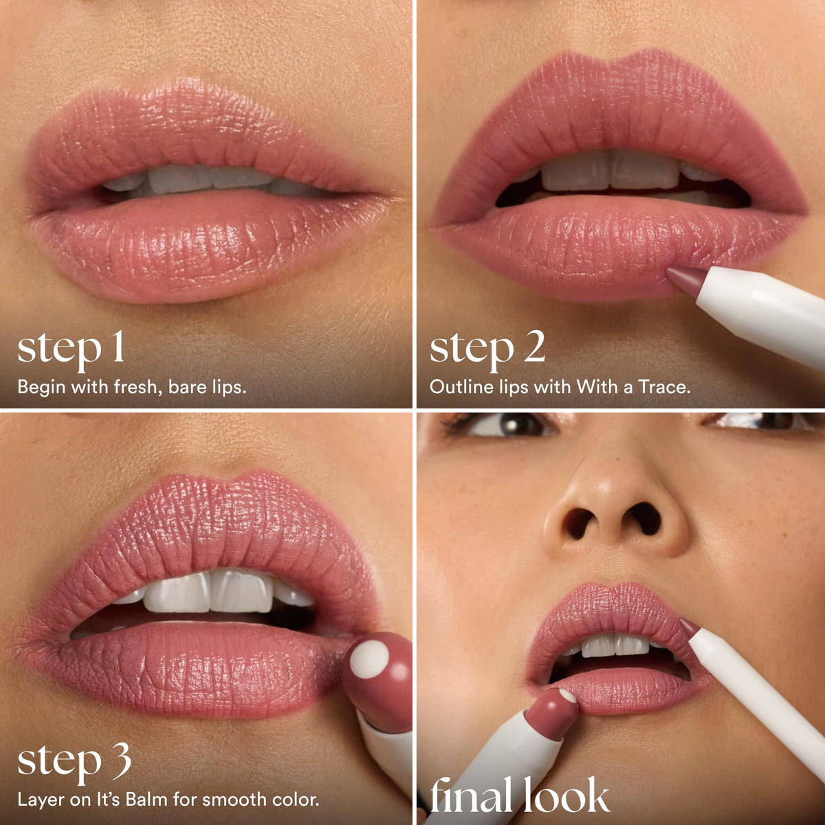 Julep balm held in hand to show size and portability, convenient on-the-go benefit