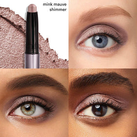 Julep Mink Mauve tip close-up demonstrating creamy glide and precise application
