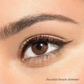 Julep texture swatch on skin revealing rich brown shimmer and smooth finish