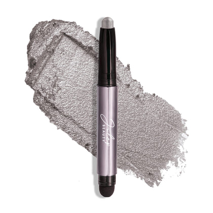 Julep Rainstorm Shimmer stick front packaging showing slim design and shade
