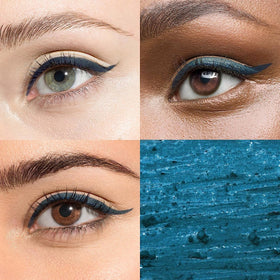 Julep pencil tip close-up illustrating sharp point and smooth gel-like glide benefit