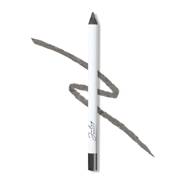 Julep sharpenable pencil front view showing slim barrel and cap for precise control