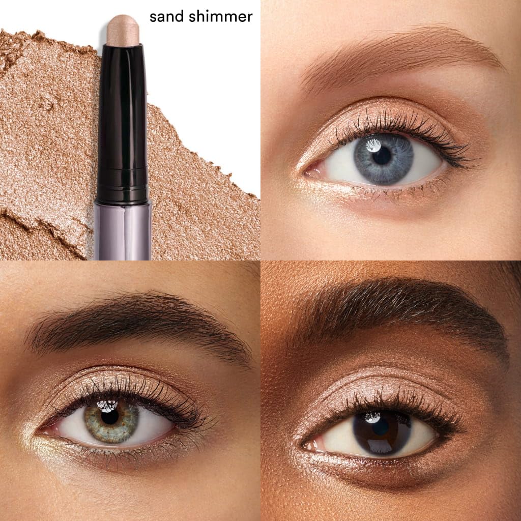 Julep sand shimmer closed packaging highlighting compact design and travel-friendly benefit