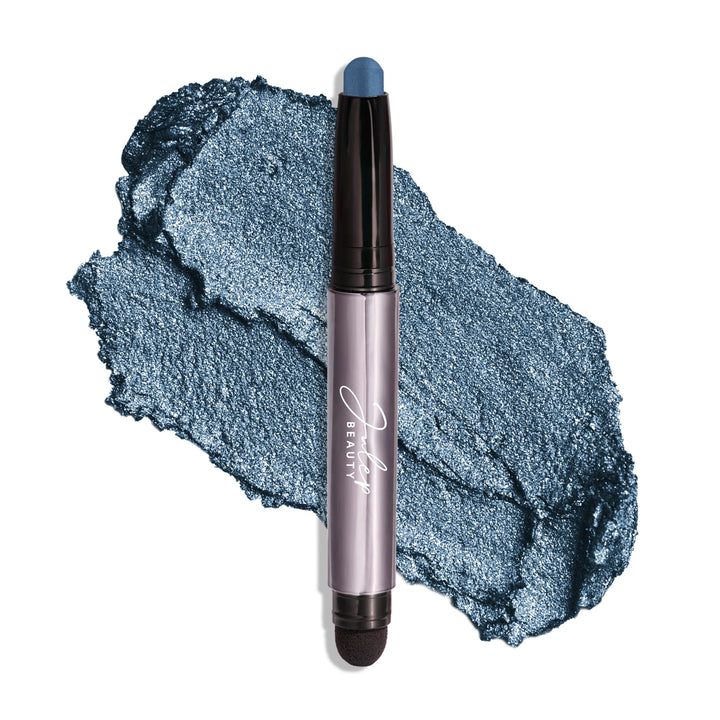Julep front view of Sapphire Shimmer stick showing compact design and easy application