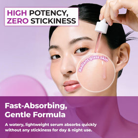 Applying JUMISO under foundation to show non-pilling layering and smooth makeup base benefit
