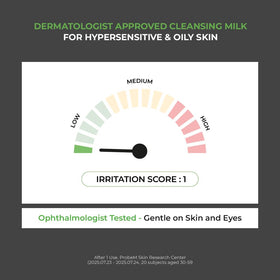 JUMISO removing waterproof mascara from lashes to show gentle eye-safe action