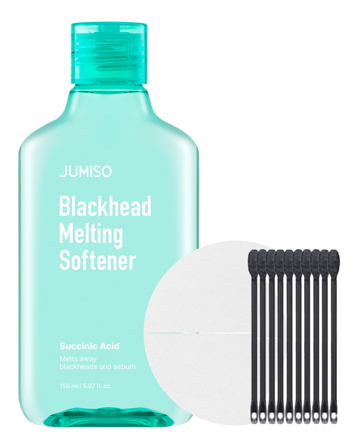 JUMISO front packaging showing full blackhead remover kit and benefits