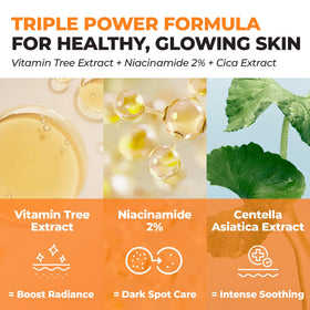 JUMISO label showing niacinamide 20,000ppm concentration for tone care