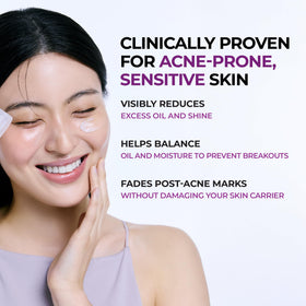 JUMISO pump dispensing gel droplet for precise, non-greasy application