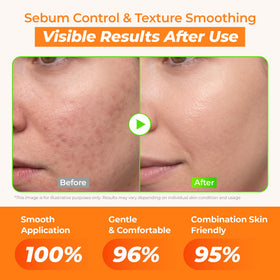 JUMISO serum texture on hand, lightweight absorbent finish demonstrated