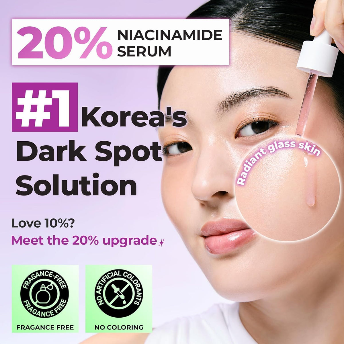 JUMISO texture close-up of serum drop demonstrating lightweight, non-sticky finish benefit