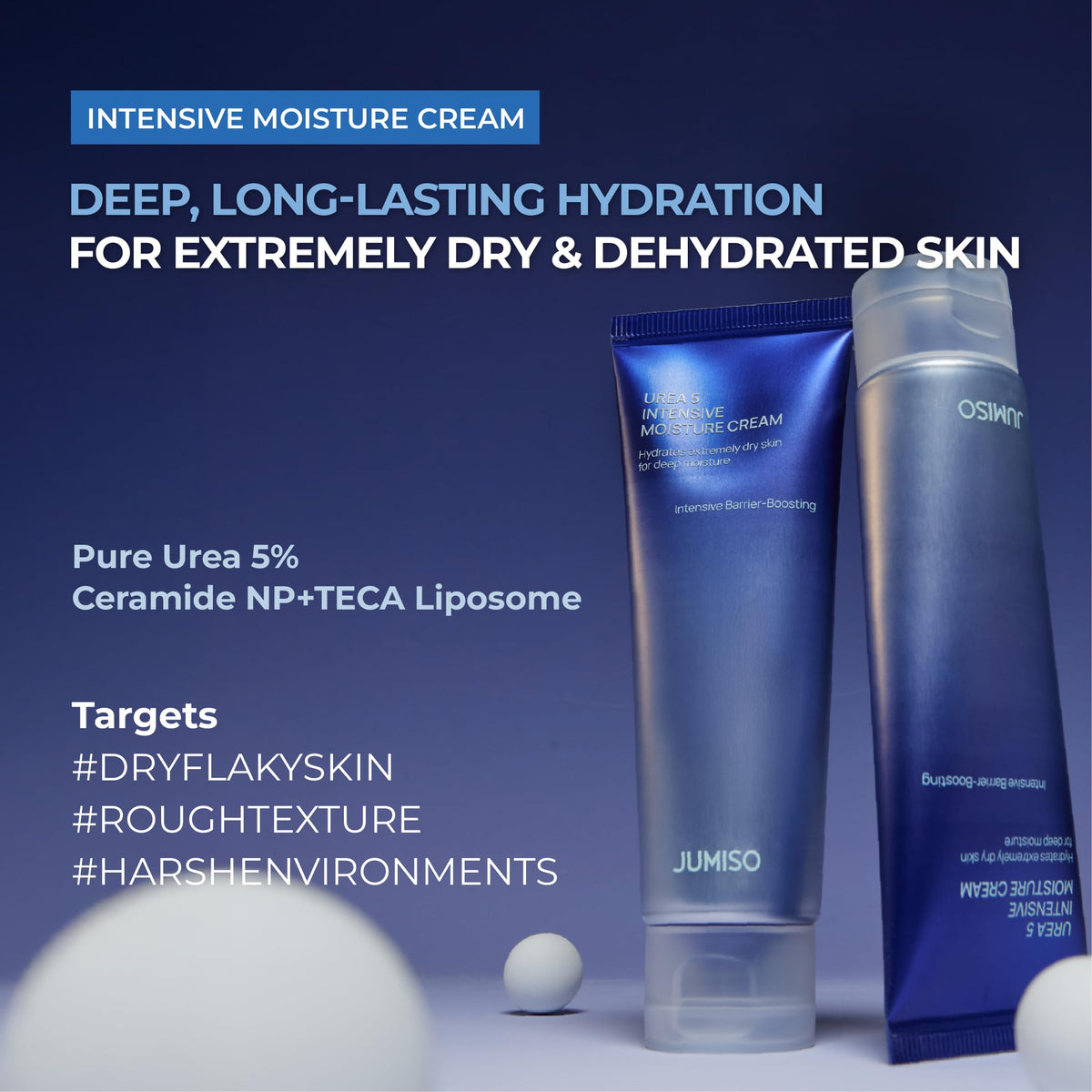 JUMISO creamy texture close-up illustrating smooth hydration