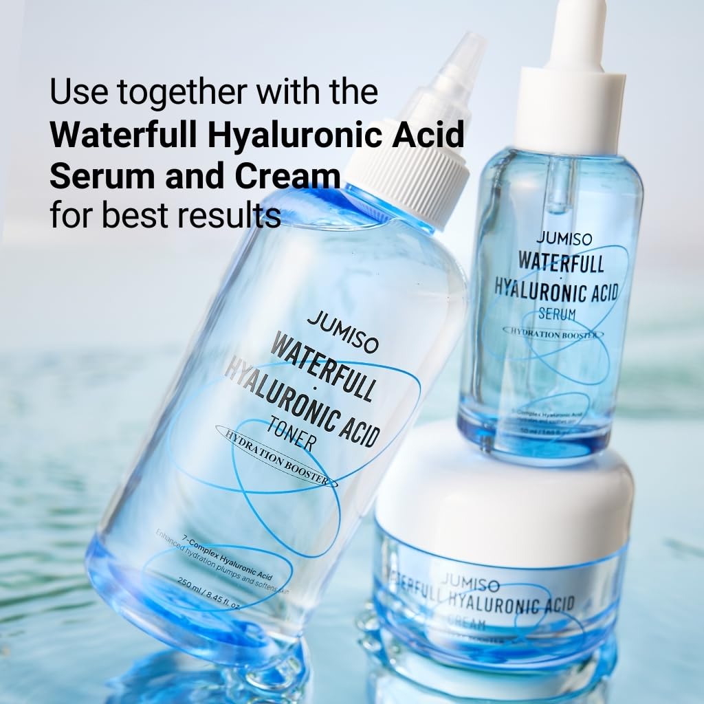 JUMISO lifestyle shot of hydrated skin after toner use for supple look