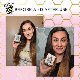 Jumybee label close-up focusing on ingredients list and formaldehyde-free claim