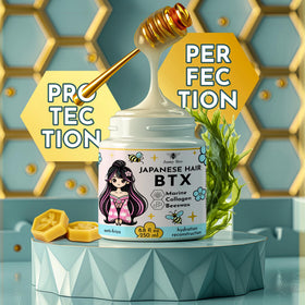 Jumybee open jar showing creamy texture and rich mask consistency for deep hydration