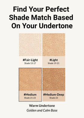 JUNG SAEM MOOL swatched on hand showing coverage and blending ability