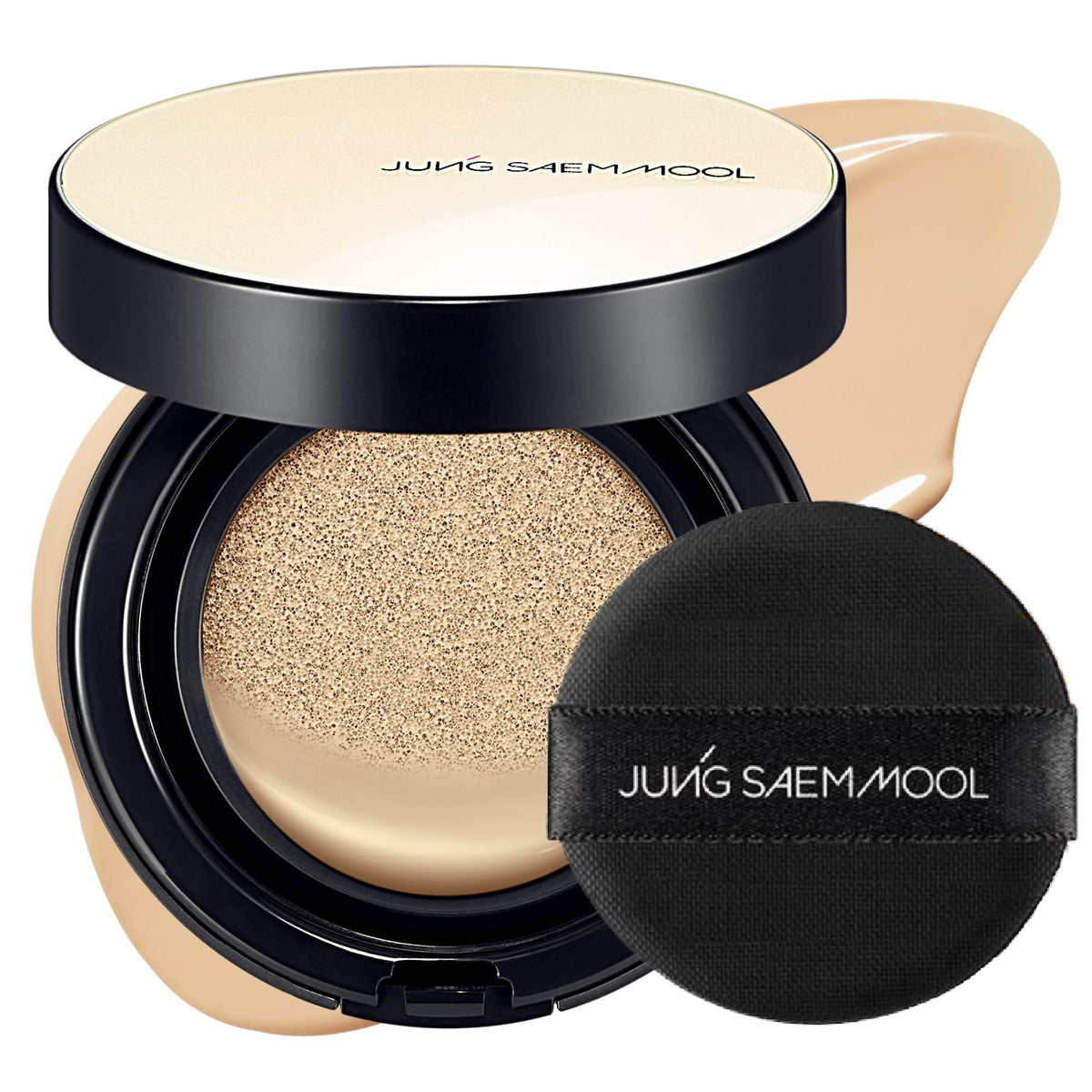 JUNG SAEM MOOL compact front showing sleek design and portable benefit