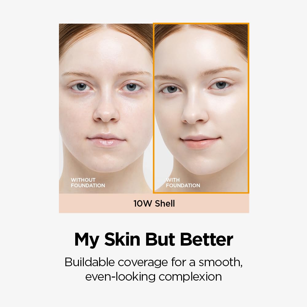 JUNG SAEM MOOL 23N Honey swatch illustrating warm-neutral finish and glow