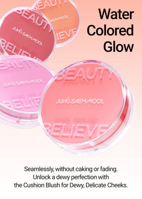 JUNG SAEM MOOL open compact with puff showing easy on-the-go use