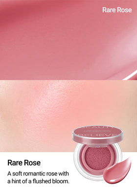 JUNG SAEM MOOL cushion texture swirl showing blendable dewy formula