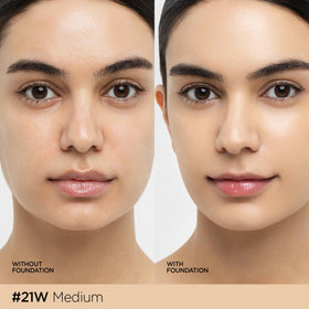 JUNG SAEM MOOL open cushion displaying puff and mesh surface for even application benefit