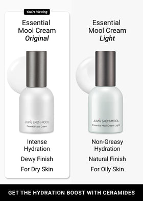 JUNG SAEM MOOL ingredients label detail showing ceramides and panthenol support