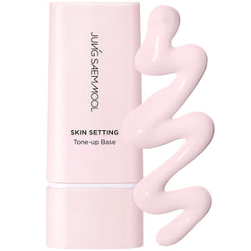 JUNG SAEM MOOL front packaging showing pink tone-up base and glowing finish