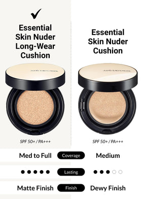 JUNG SAEM MOOL worn on model for natural-looking high coverage demonstration