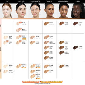 JUNG SAEM MOOL puff texture demonstrating soft application and blendability