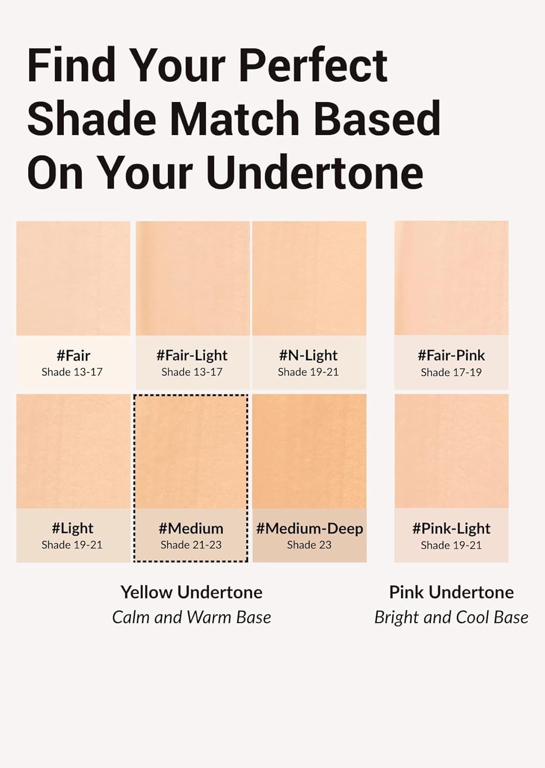 JUNG SAEM MOOL shade 17 Fair Light swatch on arm showing true color and natural coverage