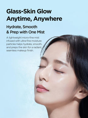 JUNG SAEM MOOL thermal spring water droplet to emphasize soothing hydration benefit
