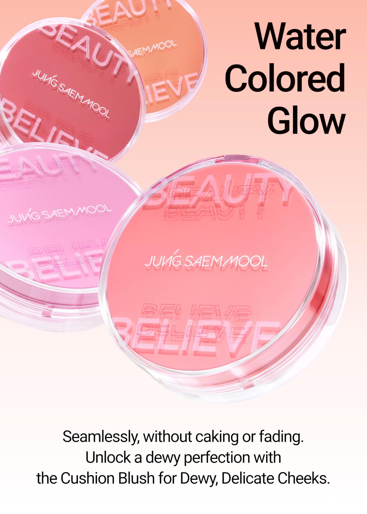 JUNG SAEM MOOL rubycell puff detail showing shape for precise blending