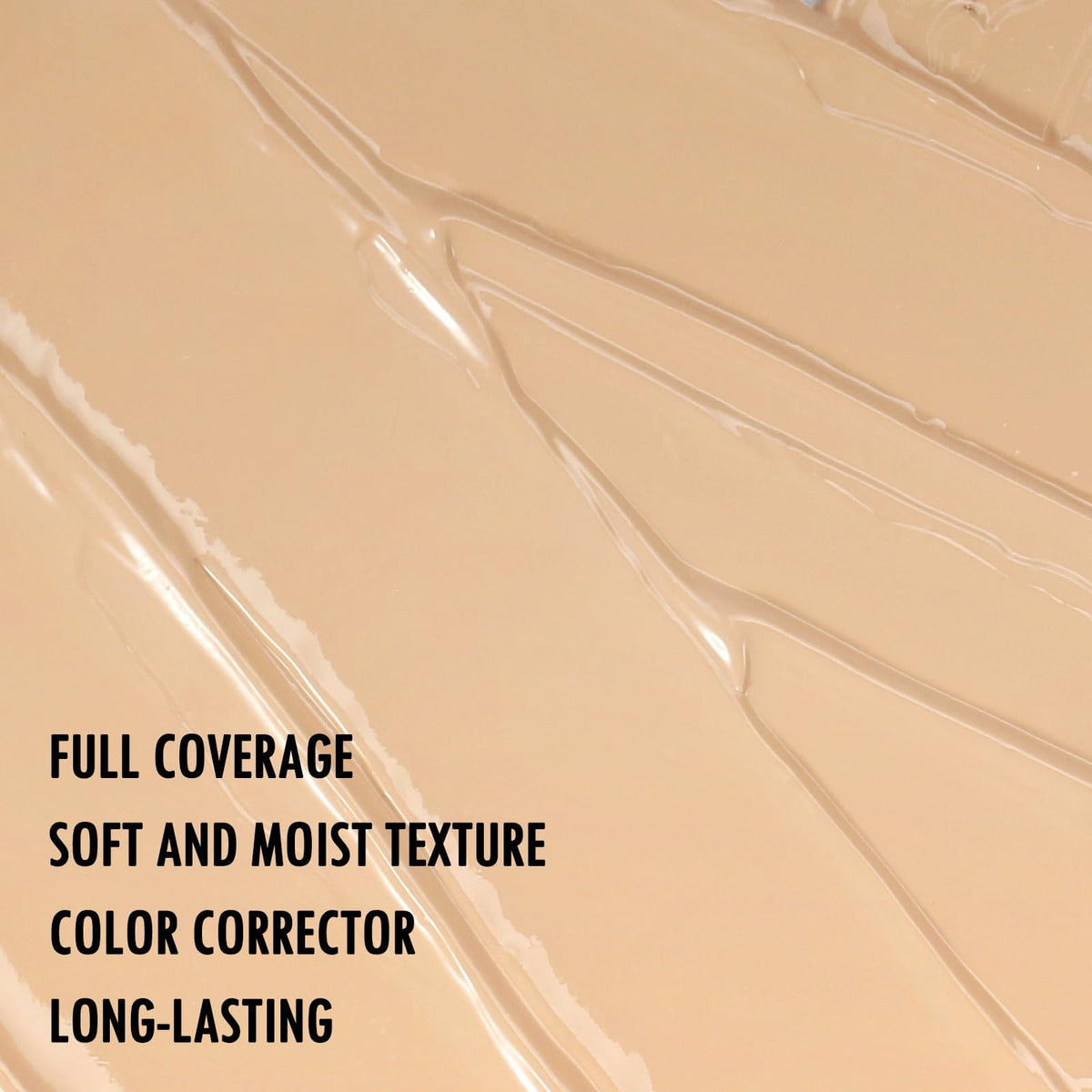 Junhe concealer before and after under-eye concealment for natural finish