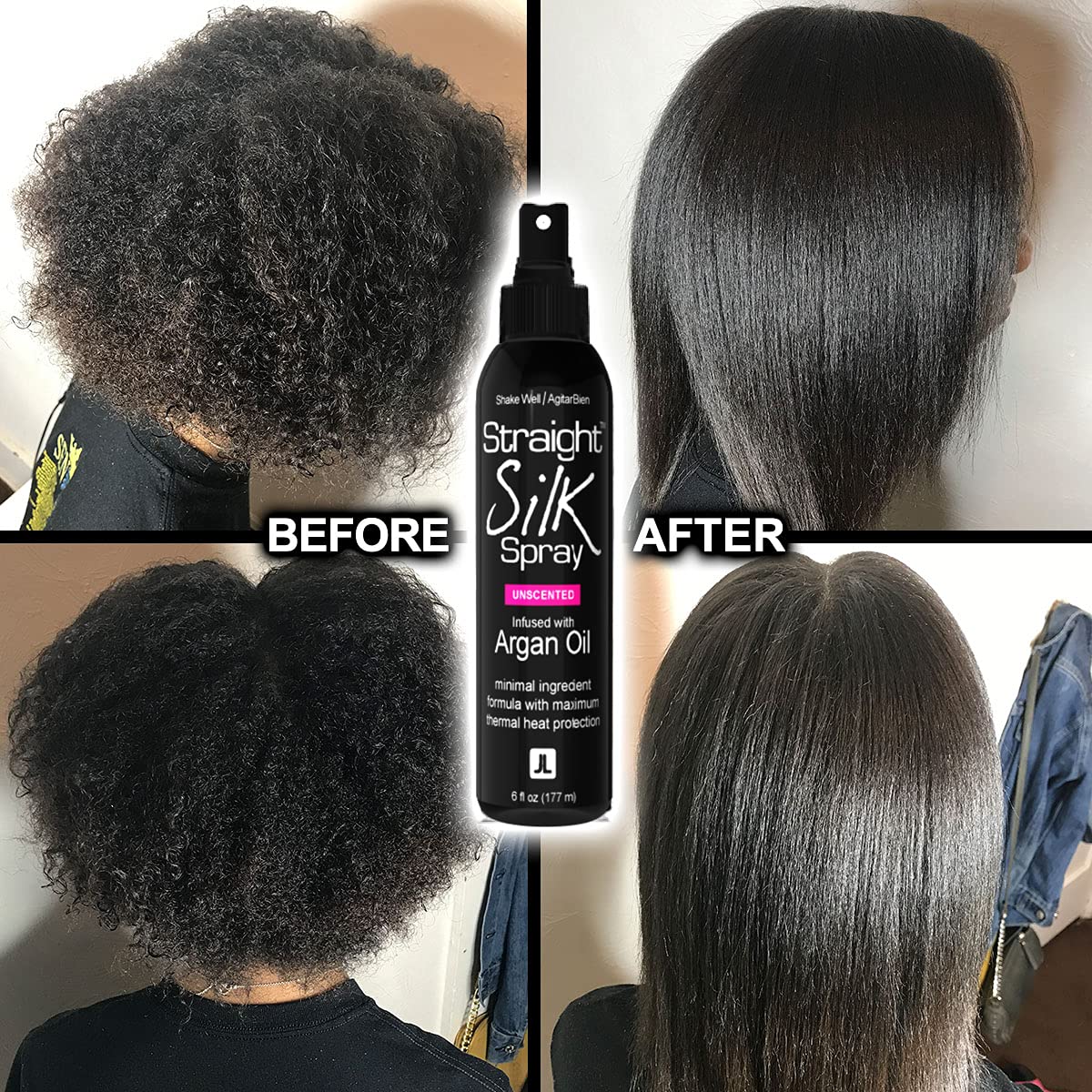 JuniorLabs application on damp hair detangles and preps for heat
