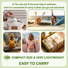 JunKuJK bathroom shelf with travel set showing everyday convenience benefit