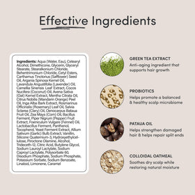 Jupiter creamy conditioner texture showing smooth hydrating formula