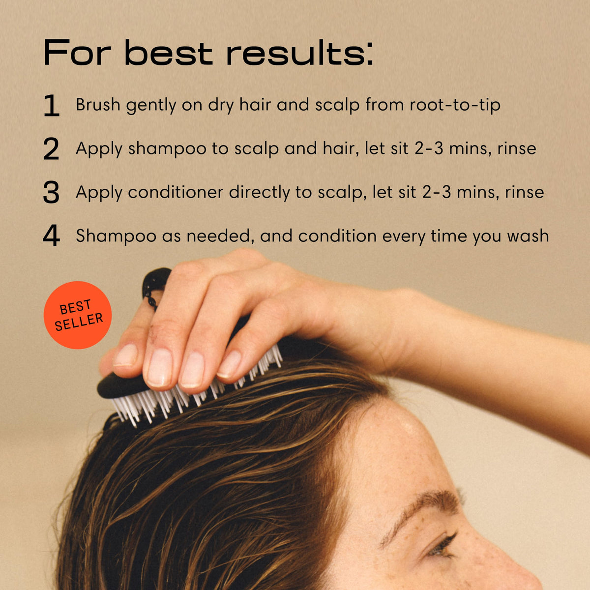 Jupiter conditioner texture pouring to show moisturizing, detangling benefit