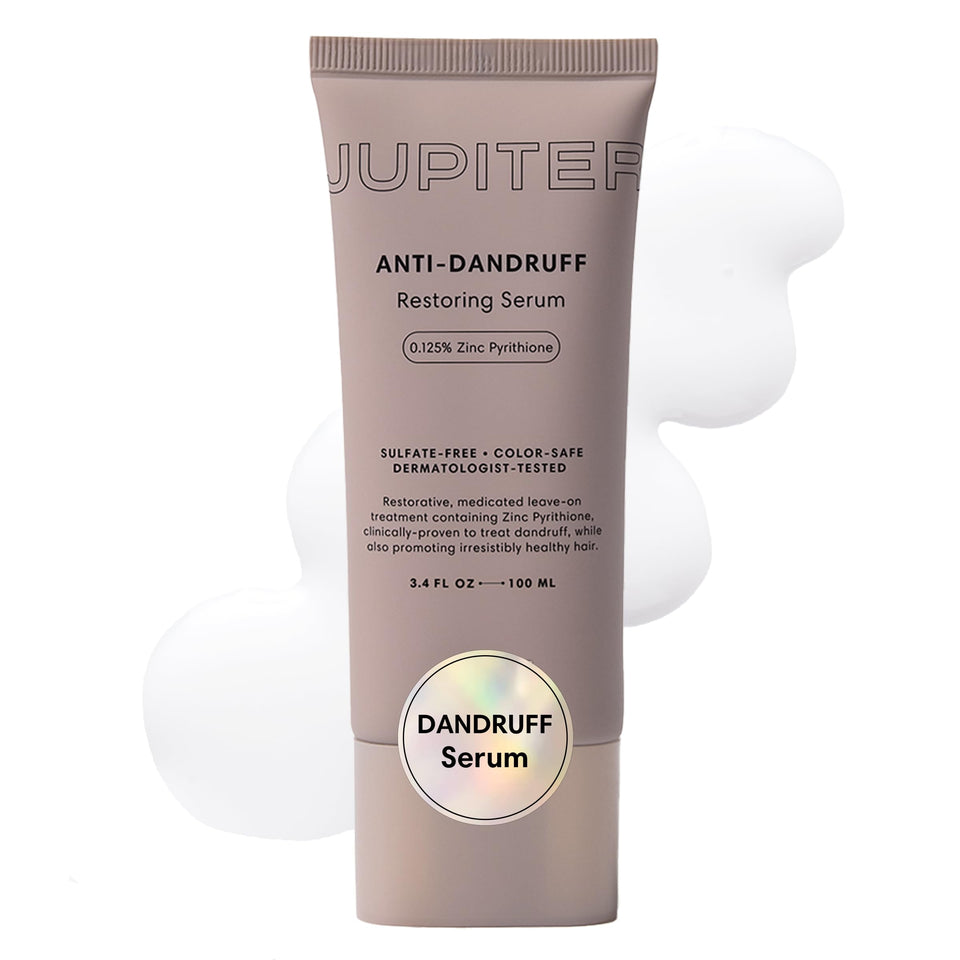 Jupiter front packaging showing serum bottle and label for quick recognition and trust