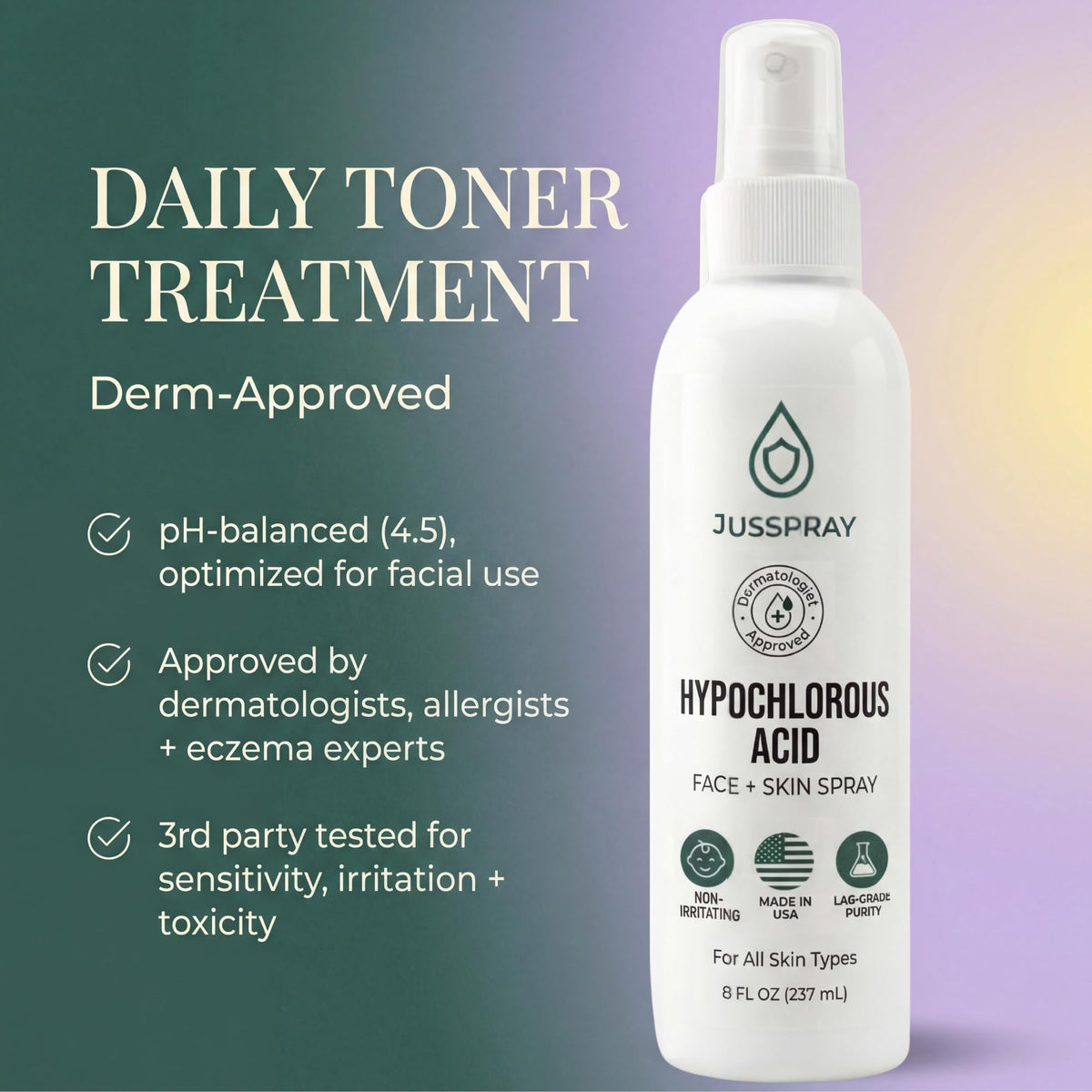 jusspray gym bag travel ready offering quick post-workout refresh