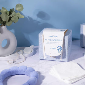 JUST CLEAN SKIN pack label with certifications showing trusted ingredient sourcing benefit