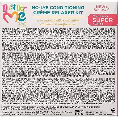 Just For Me cream texture close-up highlighting coconut milk shea butter conditioning