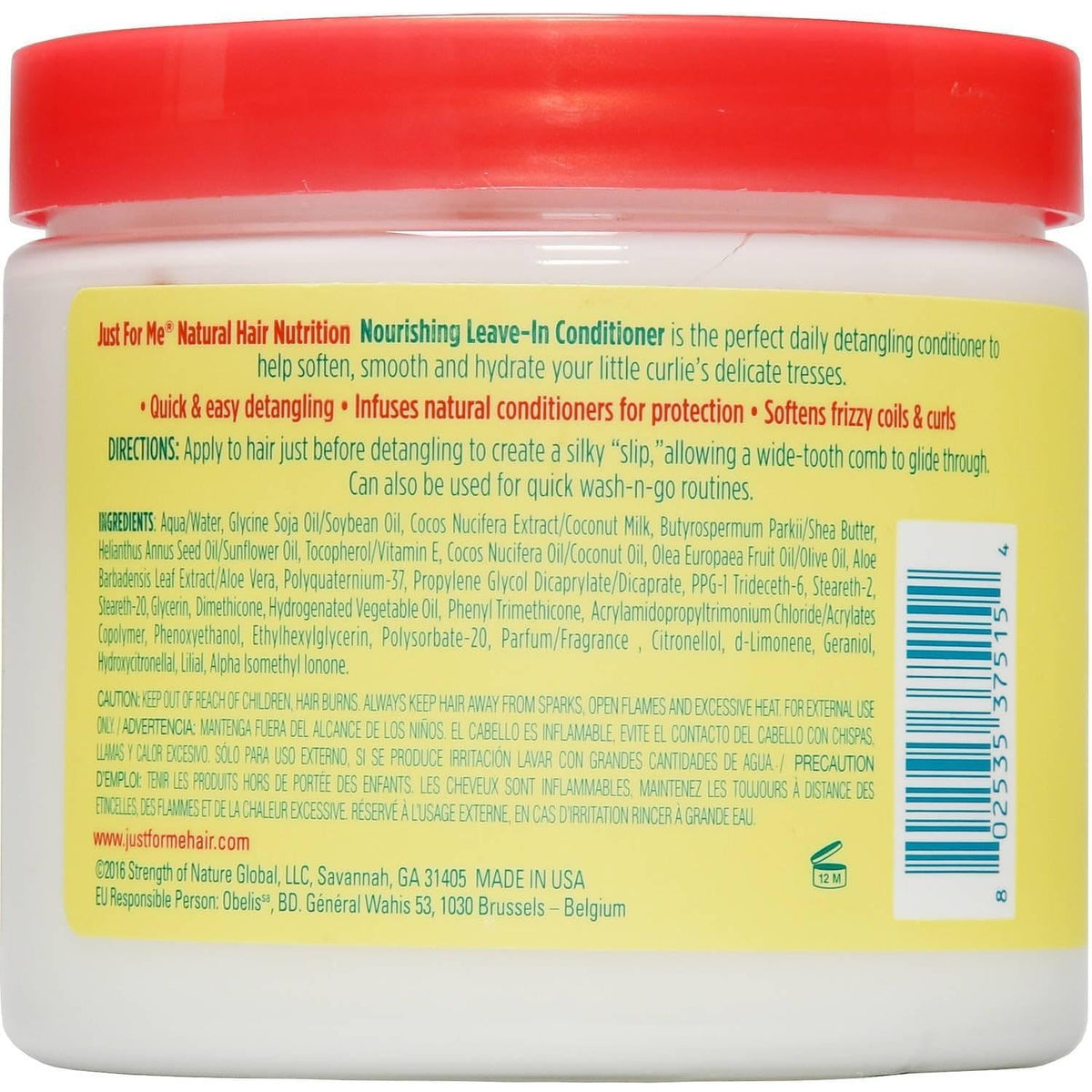 Just For Me creamy texture on hand showing smooth slip benefit