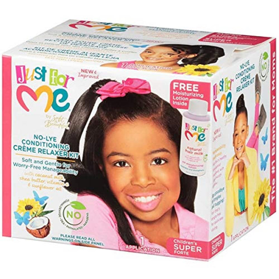Just For Me front packaging showing product kit and clear application benefit