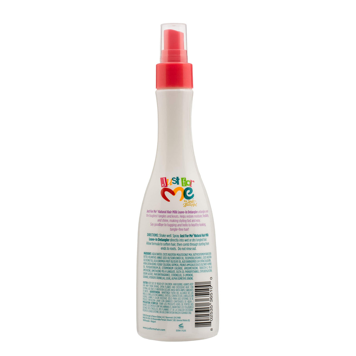Just For Me pour texture closeup displaying creamy milk consistency for easy application