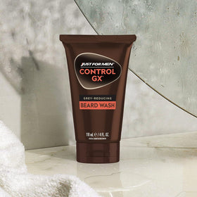 Just for Men Control GX in bathroom lifestyle setting for daily grooming benefit