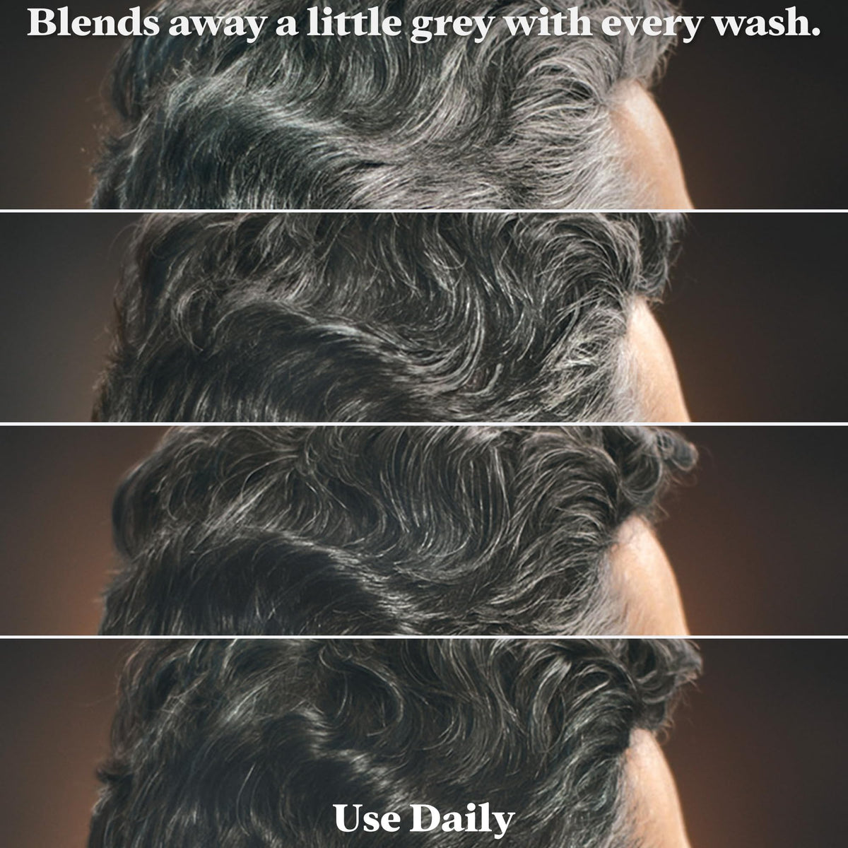 Just for Men Control GX label close-up highlighting keratin and grey-reducing claims