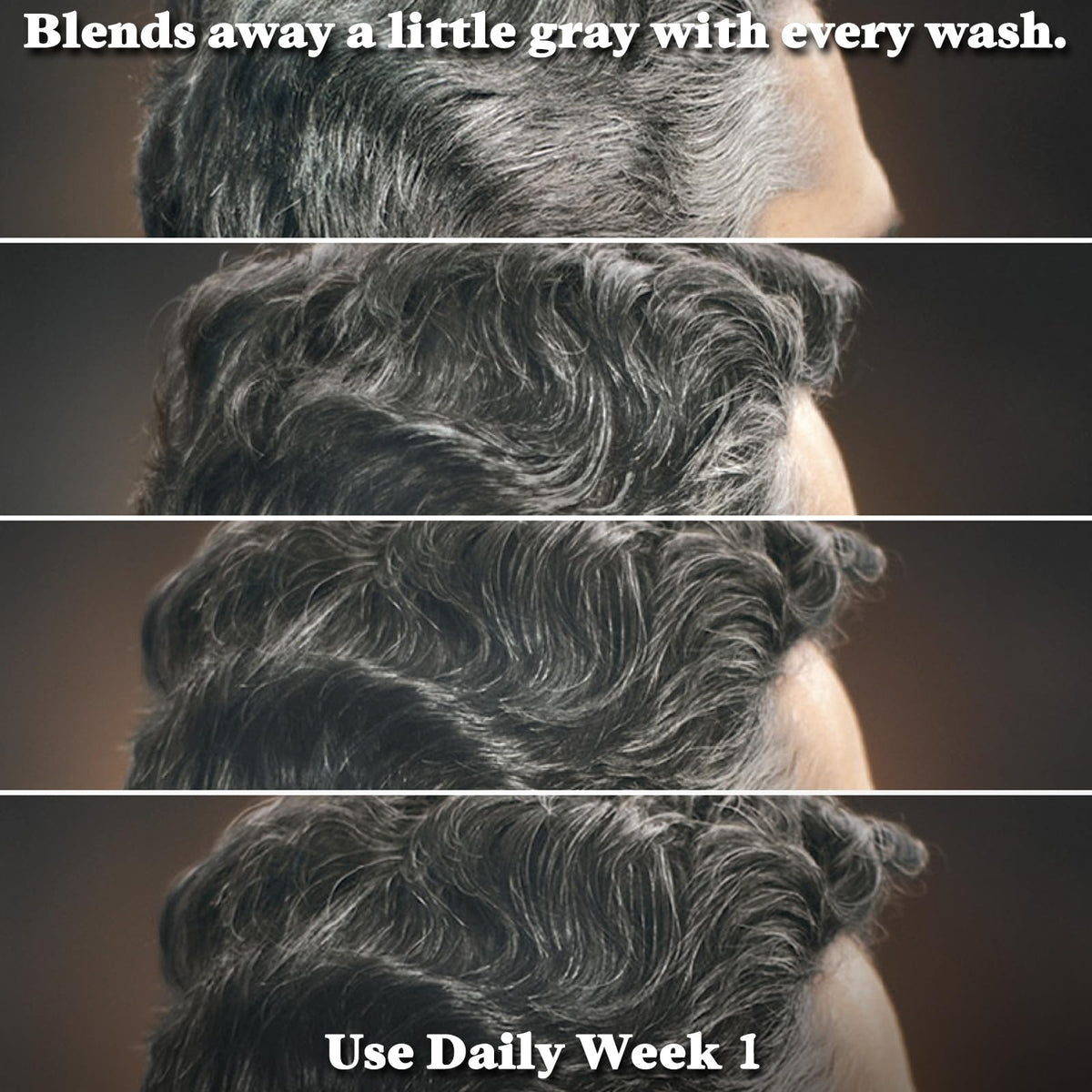 Just for Men Control GX lather in hand demonstrates gentle cleansing